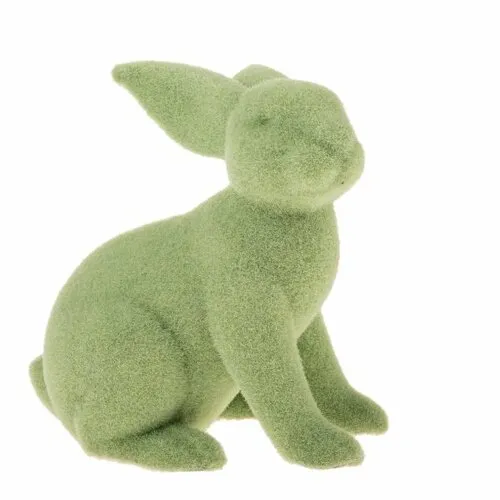 Decorație de Paște iepuraș, verde, 25 x 16 x 28 cm, verde