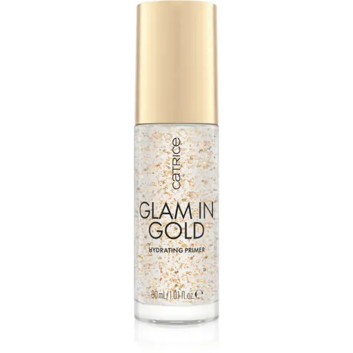 Catrice Glam In Gold Hydrating Primer baza hidratantă de machiaj cu aur de 24 de karate culoare 010 Oh My Goldness 30 ml