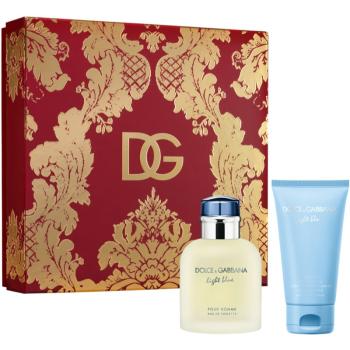 Dolce&Gabbana Light Blue Pour Homme EDT set cadou pentru bărbați