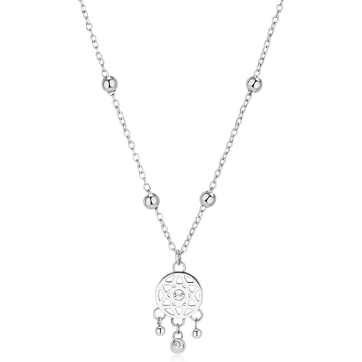 S'Agapõ Colier din oțel Prinzător de vise cu cristale Witch SWH09