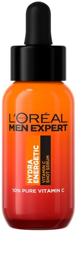 L'Oréal Paris Ser împotriva semnelor de oboseală a pielii Men Expert Hydra Energetic (Vitamin C Shot Serum) 30 ml