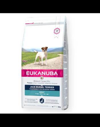 EUKANUBA Breed Specific Jack Russell Terrier Adult Chicken 2 kg hrana caini, cu pui