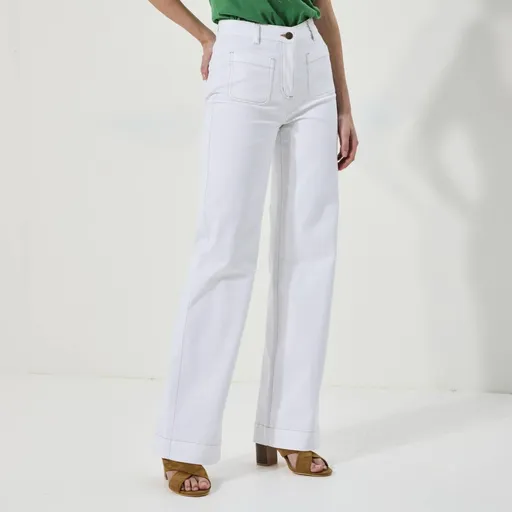 Blugi largi, dacă aveți peste 165 cm, lungimea piciorului interior 82 cm