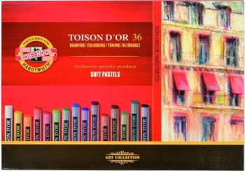KOH-I-NOOR Toison D'or Set of Soft Pastels Szárazpasztell készlet 36 db