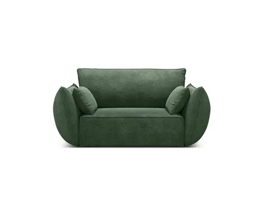 Fotoliu, Kaelle, Micadoni Home, BL, 128x100x85 cm, poliester chenille, verde bottle