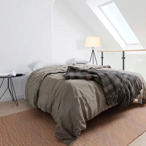 Lampadar, Opviq, 584TTM1510, Negru / Crem