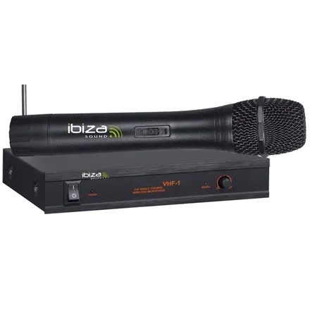 Microfon wireless 207.5MHZ ibiza Ibiza Sound VHF1A
