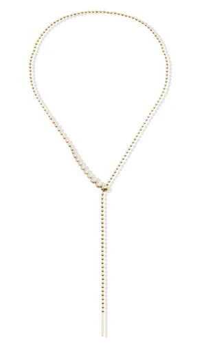 Liu Jo Colier glisant placat cu aur cu cristale LJ2828