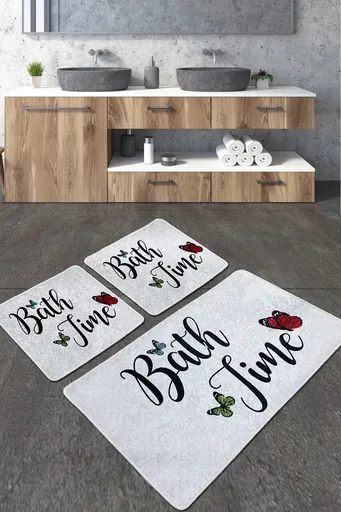 Set covorase de baie, L'essentiel Maison, Amalfi Djt, Poliester, Multicolor