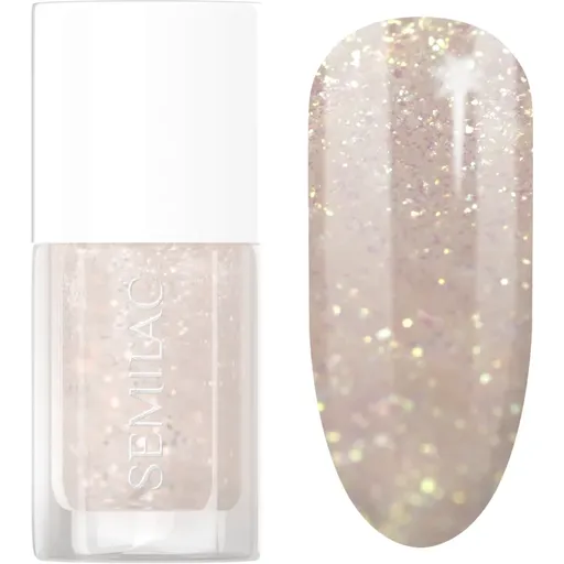 Semilac Glitter Nails lac de unghii stralucitor culoare 040 Mermaid Glaze 7 ml