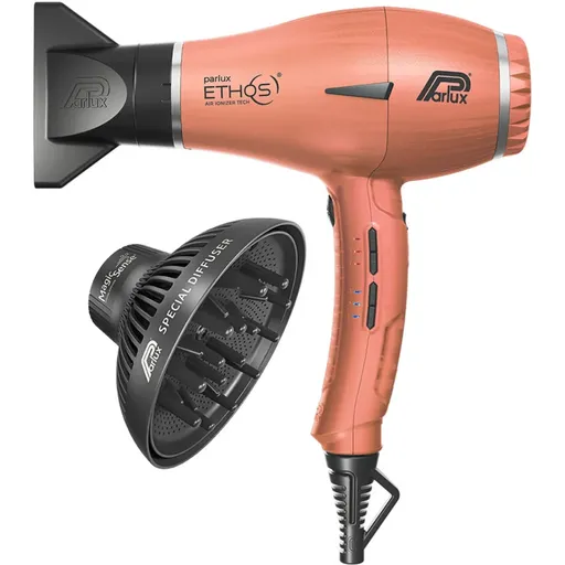 Parlux Ethos + Magic Sense uscător de păr profesional, cu ionizator + difuzor 1 buc