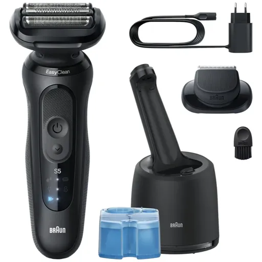 Braun Series 5 52-N7200cc Aparat de bărbierit electric cu stație pentru curățare și încărcare SmartCare Black 1 buc