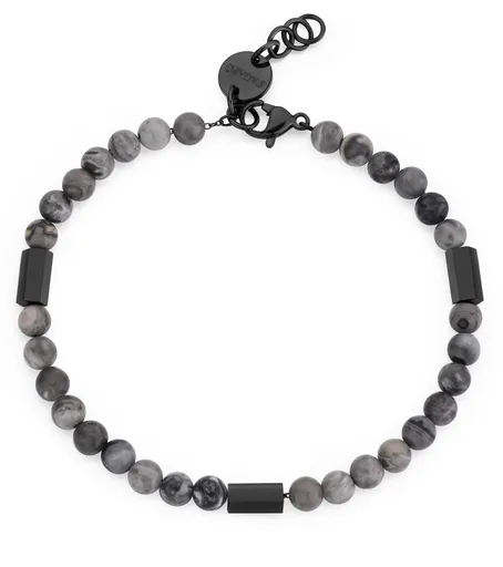 S'Agapõ Brățară din mărgele cu jasp Riot SRT15