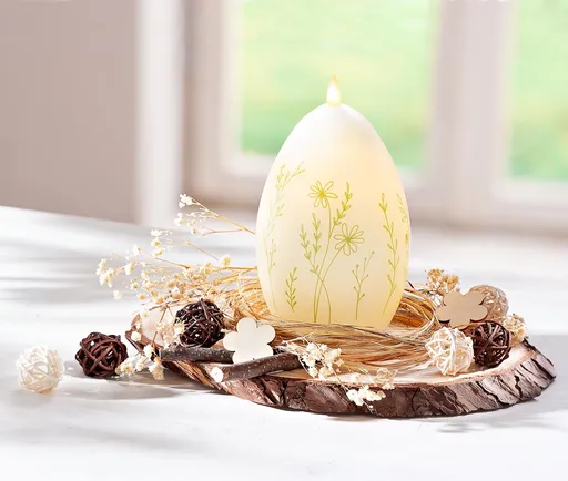 Set decorativ cu lumânare LED Natura