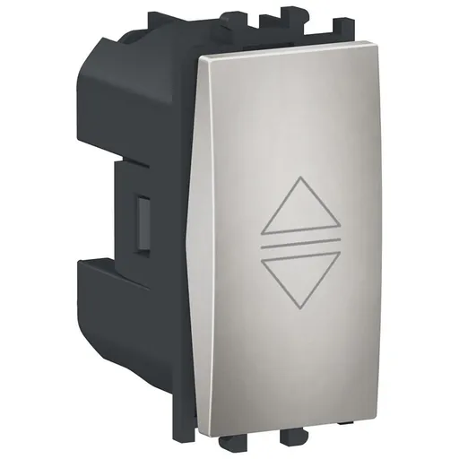 Intrerupator jaluzele 1 modul Schneider Easy Styl LMR0711004, argintiu