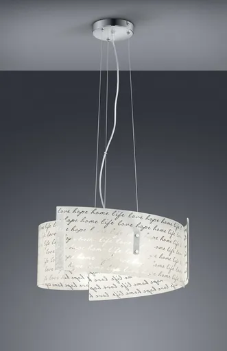 Lustra Signa, TRIO, 50x150 cm, 40W, 3x E27, metal, alb