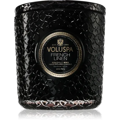 VOLUSPA Maison Noir French Linen lumânare parfumată 850 g