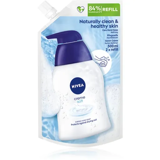 Nivea Creme Soft săpun lichid rezervă 500 ml