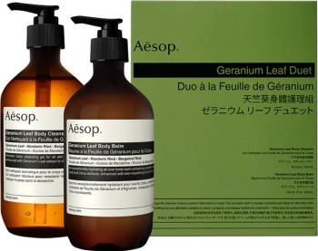 Aesop Set cadou de îngrijire pentru corp Geranium Leaf Duet