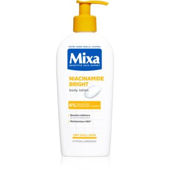 Mixa Niacinamide Bright unt pentru corp unt de shea 250 ml