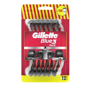 Gillette Aparate de ras de unică folosință pentru bărbați Blue3 Red 12 buc