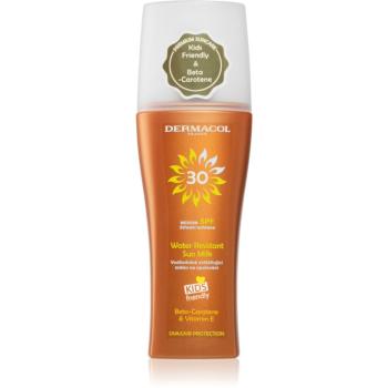 Dermacol Sun Water Resistant lapte de corp pentru soare rezistent la apa SPF 30 in spray 200 ml