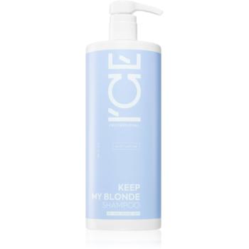 Natura Siberica ICE Professional Keep My Blonde șampon pentru neutralizarea tonurilor de galben pentru păr în nuanțe reci de blond, decolorat sau șuvi