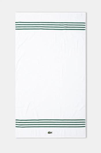 Bavlněný ručník Lacoste L Courtline Vert 90 x 150 cm