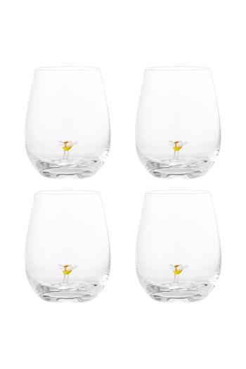 Sada pohárov Bloomingville Misa 560 ml 4-pak priehľadná farba