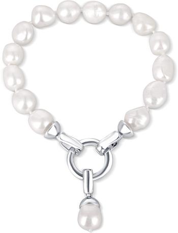 JwL Luxury Pearls Náramek z pravých bílých perel JL0560