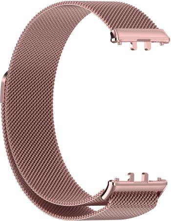 4wrist Curea pentru Samsung Fit 3 - Milanese Loop Rose Pink