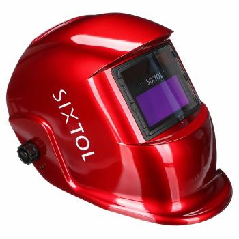 Cască de sudură Sixtol WELDING MASK 2autoîntunecare, roșu