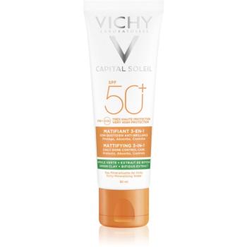 Vichy Capital Soleil Mattifying 3-in-1 crema pentru fata, protectoare si matifianta SPF 50+ 50 ml