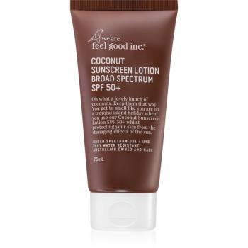 We Are Feel Good Inc. Coconut cremă pentru plaja SPF 50+ 75 ml