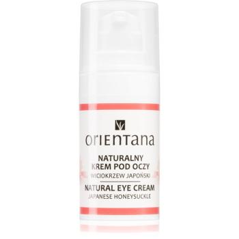 Orientana Japanese Honeysuckle Natural Eye Cream crema anti rid pentru ochi 15 ml