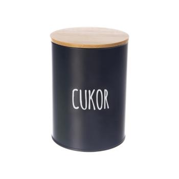 Cutie de tablă Orion pentru zahăr BLACK