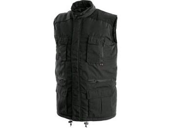 Pánska zimná vesta OHIO, čierna, veľ. M