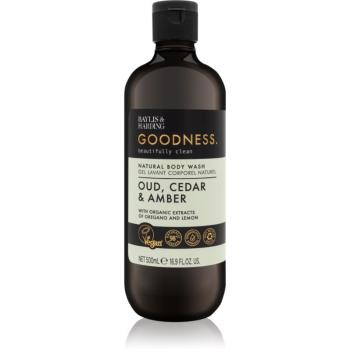 Baylis & Harding Goodness Oud, Cedar & Amber gel de duș 500 ml