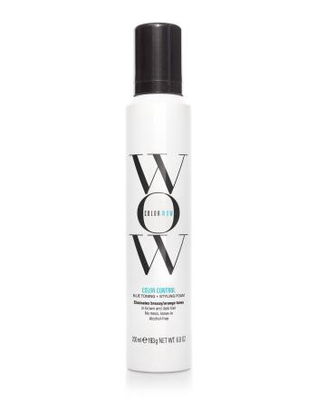 Color Wow Spumă tonifiantaStyling pentru păr întunecatColor Control (Blue Toning + Styling Foam) 200 ml