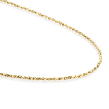 Sparkling Jewels Lănțișor elegant de damă din argint placat cu aur Valis SN-RPG-0 45 cm
