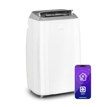 Klarstein Iceblock Prosmart 12, aer condiționat portabil portabil, 3 în 1, 12000 BTU, control prin aplicație, alb