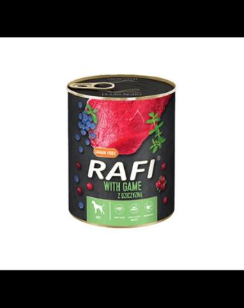 DOLINA NOTECI RAFI Game Conserve caini, cu vanat 5 x 800 g