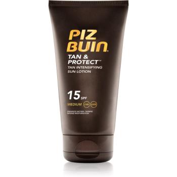 Piz Buin Tan & Protect Lotiune cu protectie solara pentru accelerarea bronzului SPF 15 150 ml