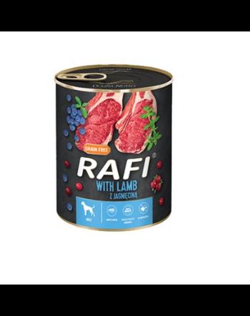 DOLINA NOTECI RAFI Lamb Conserve hrana caine, cu miel 5 x 800 g