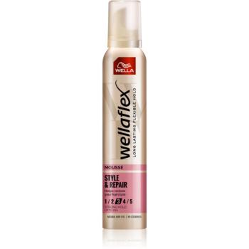 Wella Wellaflex Style & Repair spuma  pentru un look natural 200 ml