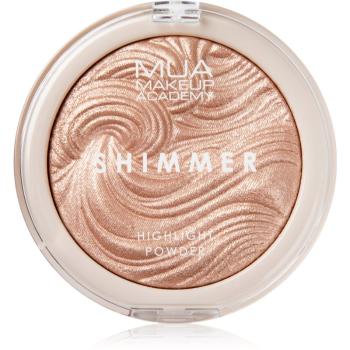 MUA Makeup Academy Shimmer Pudra compacta ce ofera luminozitate culoare Radiant Cashmere 8 g