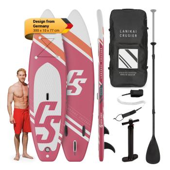 Capital Sports Lanikai Cruiser 9.8, paddleboard gonflabil, set cu placă SUP, 305 × 77 × 10