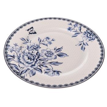 Farfurie de porțelan Blue Rose,  19,5 cm