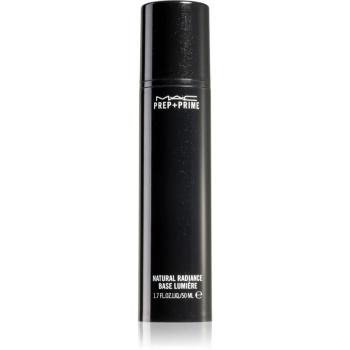 MAC Cosmetics Prep + Prime Natural Radiance baza de machiaj pentru ten gras și mixt culoare Radiant Pink 50 ml