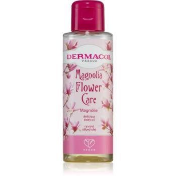 Dermacol Flower Care Magnolia ulei de corp relaxant cu arome florale 100 ml